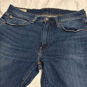 Levi's Dark Blue Straight Leg Jeans